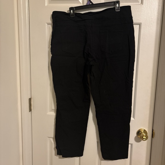 Ruby Rd. Black Ankle Ponte Pants - Picture 2 of 3